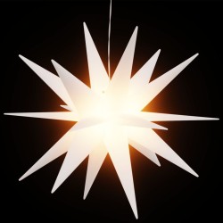 Lumière de Noël avec LED pliable blanc 43 cm 562690562690