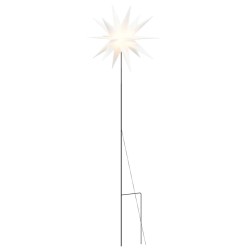 Lumière de Noël avec piquet LED pliable blanc 57 cm 562691562691