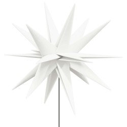 Lumière de Noël avec piquet LED pliable blanc 57 cm 562691562691