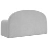 Canapé-lit enfants 2 places gris clair peluche douce 562695562695