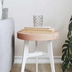 Dessus de table Ø30x4 cm rond bois massif de hêtre 562696562696