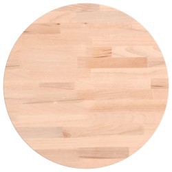 Dessus de table Ø30x4 cm rond bois massif de hêtre 562696562696