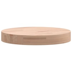 Dessus de table Ø30x4 cm rond bois massif de hêtre 562696562696