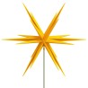 Lumière de Noël avec piquet LED pliable jaune 57 cm 562709562709