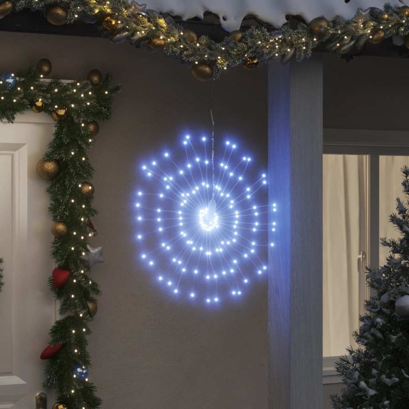 Étoile rayonnante de Noël 140 LED blanc froid 17 cm 562710562710