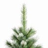 Sapin de Noël artificiel à charnières avec neige floquée 180 cm 562711562711