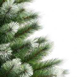 Sapin de Noël artificiel à charnières avec neige floquée 180 cm 562711562711