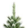 Sapin de Noël artificiel à charnières avec neige floquée 150 cm 562716562716