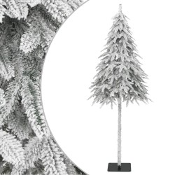 Sapin de Noël artificiel avec neige floquée 210 cm 562723562723