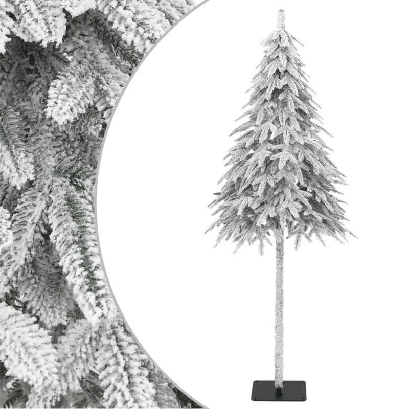 Sapin de Noël artificiel avec neige floquée 210 cm 562723562723