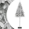 Sapin de Noël artificiel avec neige floquée 210 cm 562723562723