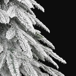 Sapin de Noël artificiel avec neige floquée 210 cm 562723562723
