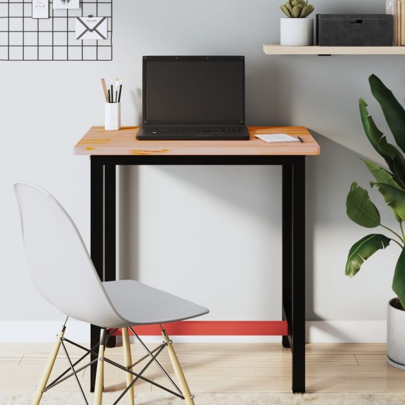 Dessus de bureau 80x55x2,5 cm bois massif de hêtre 562732562732