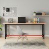 Dessus de bureau 200x55x2,5 cm bois massif de hêtre 562733562733