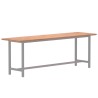 Dessus de bureau 200x55x2,5 cm bois massif de hêtre 562733562733