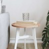 Dessus de table Ø30x1,5 cm rond bois massif de hêtre 562734562734