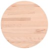 Dessus de table Ø30x1,5 cm rond bois massif de hêtre 562734562734