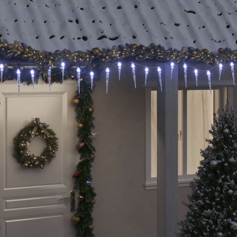 Guirlande lumineuse de Noël 200 LED Blanc froid 20 m Acrylique PVC 562736562736