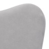 Canapé pour enfants gris clair peluche douce 562738562738