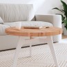 Dessus de table Ø70x4 cm rond bois massif de hêtre 562740562740