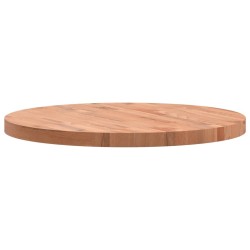 Dessus de table Ø70x4 cm rond bois massif de hêtre 562740562740