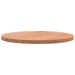 Dessus de table Ø30x1,5 cm rond bois massif de hêtre 562741562741