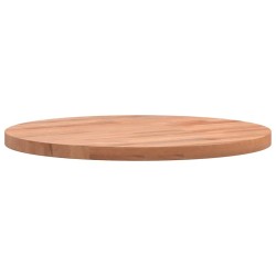 Dessus de table Ø30x1,5 cm rond bois massif de hêtre 562741562741