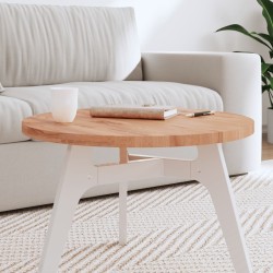 Dessus de table Ø60x2,5 cm rond bois massif de hêtre 562742562742