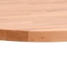 Dessus de table Ø60x2,5 cm rond bois massif de hêtre 562742562742