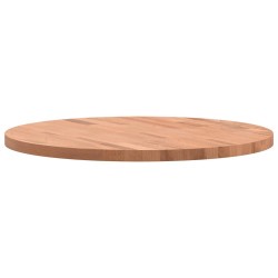 Dessus de table Ø60x2,5 cm rond bois massif de hêtre 562742562742
