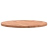Dessus de table Ø60x2,5 cm rond bois massif de hêtre 562742562742