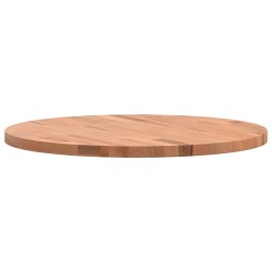 Dessus de table Ø60x2,5 cm rond bois massif de hêtre 562742562742