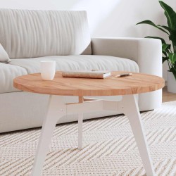 Dessus de table Ø70x2,5 cm rond bois massif de hêtre 562743562743