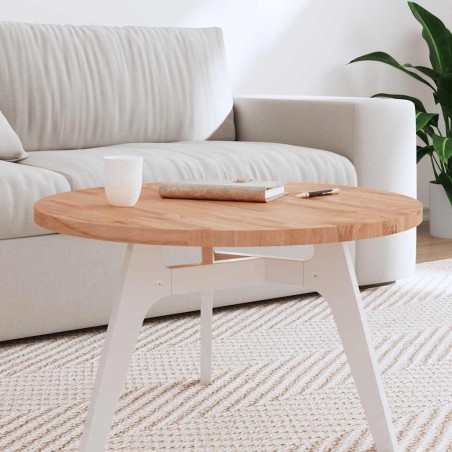 Dessus de table Ø70x2,5 cm rond bois massif de hêtre 562743562743