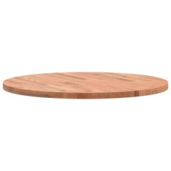 Dessus de table Ø70x2,5 cm rond bois massif de hêtre 562743562743