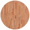 Dessus de table Ø80x2,5 cm rond bois massif de hêtre 562744562744