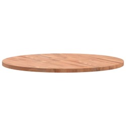Dessus de table Ø80x2,5 cm rond bois massif de hêtre 562744562744