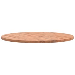 Dessus de table Ø80x2,5 cm rond bois massif de hêtre 562744562744