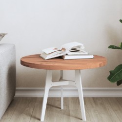 Dessus de table Ø50x2,5 cm rond bois massif de hêtre 562745562745