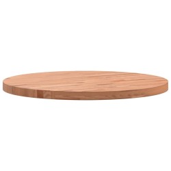 Dessus de table Ø50x2,5 cm rond bois massif de hêtre 562745562745