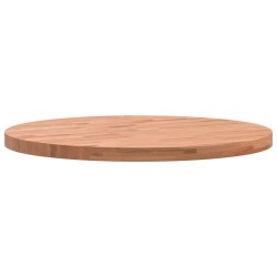 Dessus de table Ø50x2,5 cm rond bois massif de hêtre 562745562745