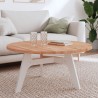 Dessus de table Ø90x2,5 cm rond bois massif de hêtre 562746562746