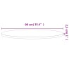 Dessus de table Ø90x2,5 cm rond bois massif de hêtre 562746562746