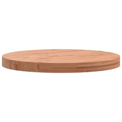 Dessus de table Ø50x4 cm rond bois massif de hêtre 562748562748