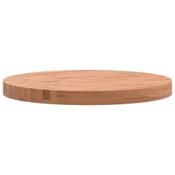 Dessus de table Ø50x4 cm rond bois massif de hêtre 562748562748