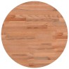 Dessus de table Ø40x2,5 cm rond bois massif de hêtre 562750562750