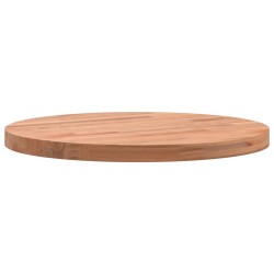 Dessus de table Ø40x2,5 cm rond bois massif de hêtre 562750562750