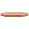 Dessus de table Ø40x2,5 cm rond bois massif de hêtre 562750562750