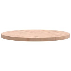 Dessus de table Ø80x4 cm rond bois massif de hêtre 562751562751