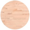 Dessus de table Ø40x2,5 cm rond bois massif de hêtre 562752562752